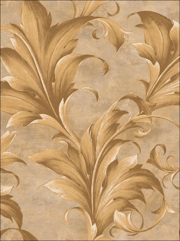 Leaves Wallpaper SA50007 by Seabrook Wallpaper for sale at Wallpapers To Go