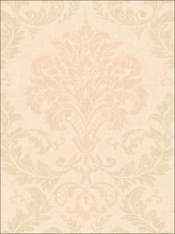 Damask Wallpaper SA51404 by Seabrook Wallpaper for sale at Wallpapers To Go