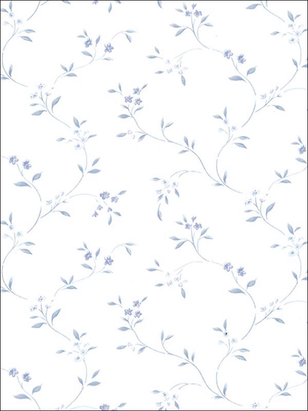 Floral Trail Wallpaper PR33800 by Norwall Wallpaper for sale at Wallpapers To Go