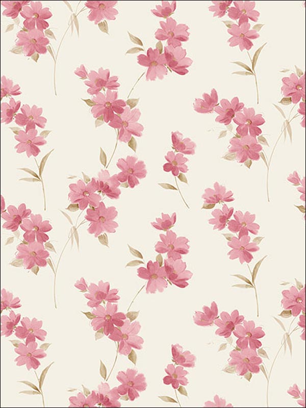 Flowers Wallpaper PR33851 by Norwall Wallpaper for sale at Wallpapers To Go