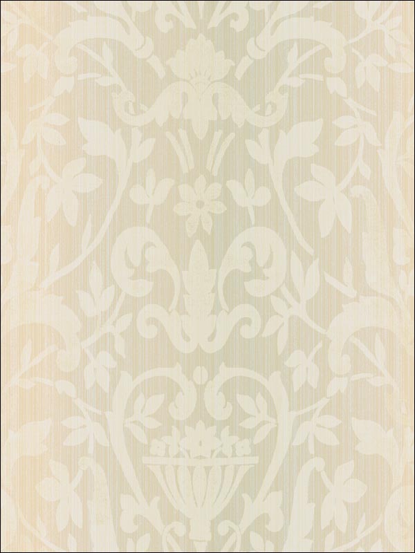Damask Stripes Wallpaper IM41001 by Seabrook Wallpaper for sale at Wallpapers To Go