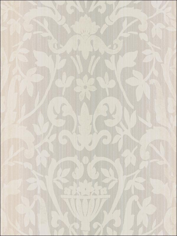 Damask Stripes Wallpaper IM41004 by Seabrook Wallpaper for sale at Wallpapers To Go