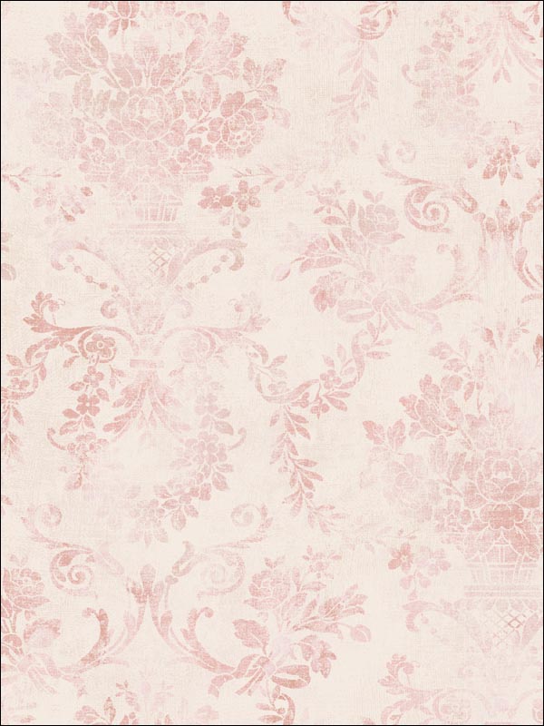 Damask Wallpaper FF51701 by Seabrook Wallpaper for sale at Wallpapers To Go