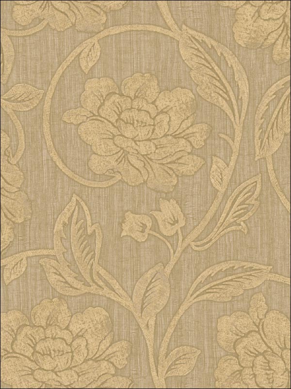 Floral Trail Wallpaper LE20405 by Seabrook Wallpaper for sale at Wallpapers To Go
