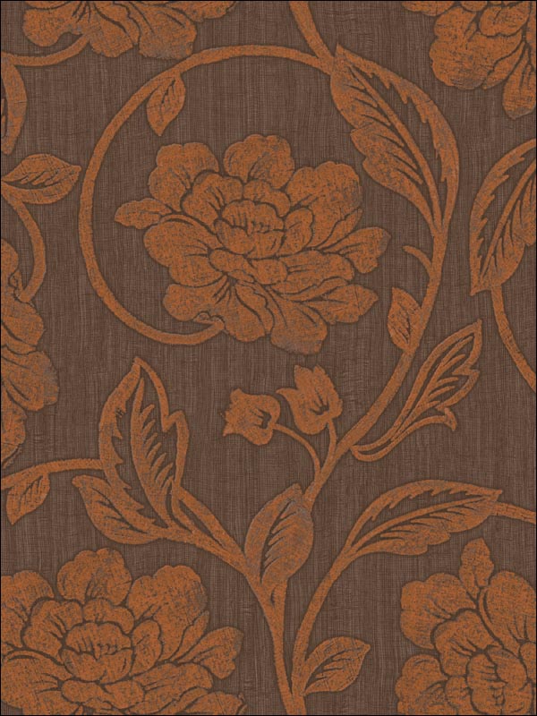 Floral Trail Wallpaper LE20406 by Seabrook Wallpaper for sale at Wallpapers To Go
