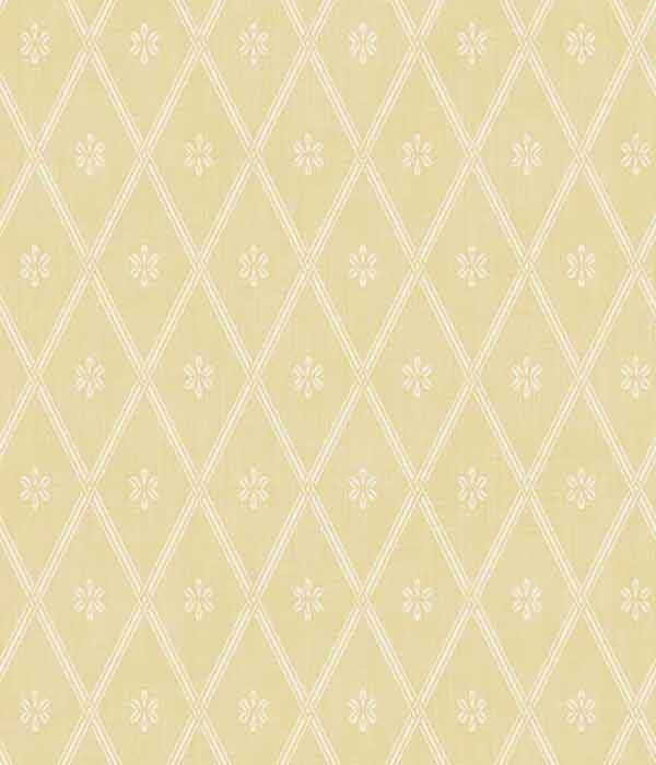 yellow patterned wallpaper