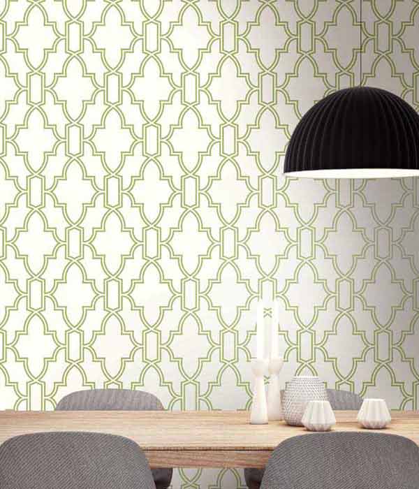 light beige patterned wallpaper