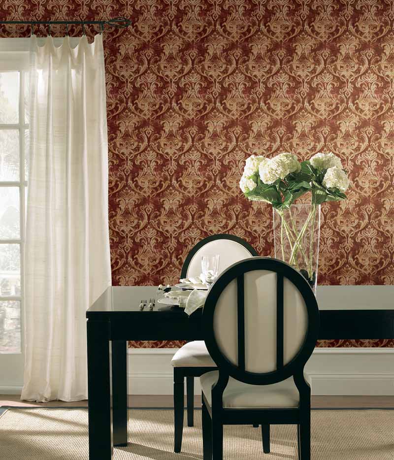 detail example of beautiful wallpaper pattern