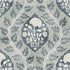 Floral Cartouche Wallpaper in Warm Spice color - pattern number 100019EH - by Seabrook in the Heritage Tales collection