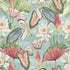 Waterlily Lake Wallpaper in Soft Blue color - pattern number 100047EH - by Seabrook in the Heritage Tales collection