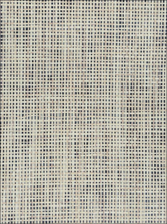 Grasscloth W3058 wallpaper in beige black color - pattern number W3058.16.0 - by Kravet in the Grasscloth II collection