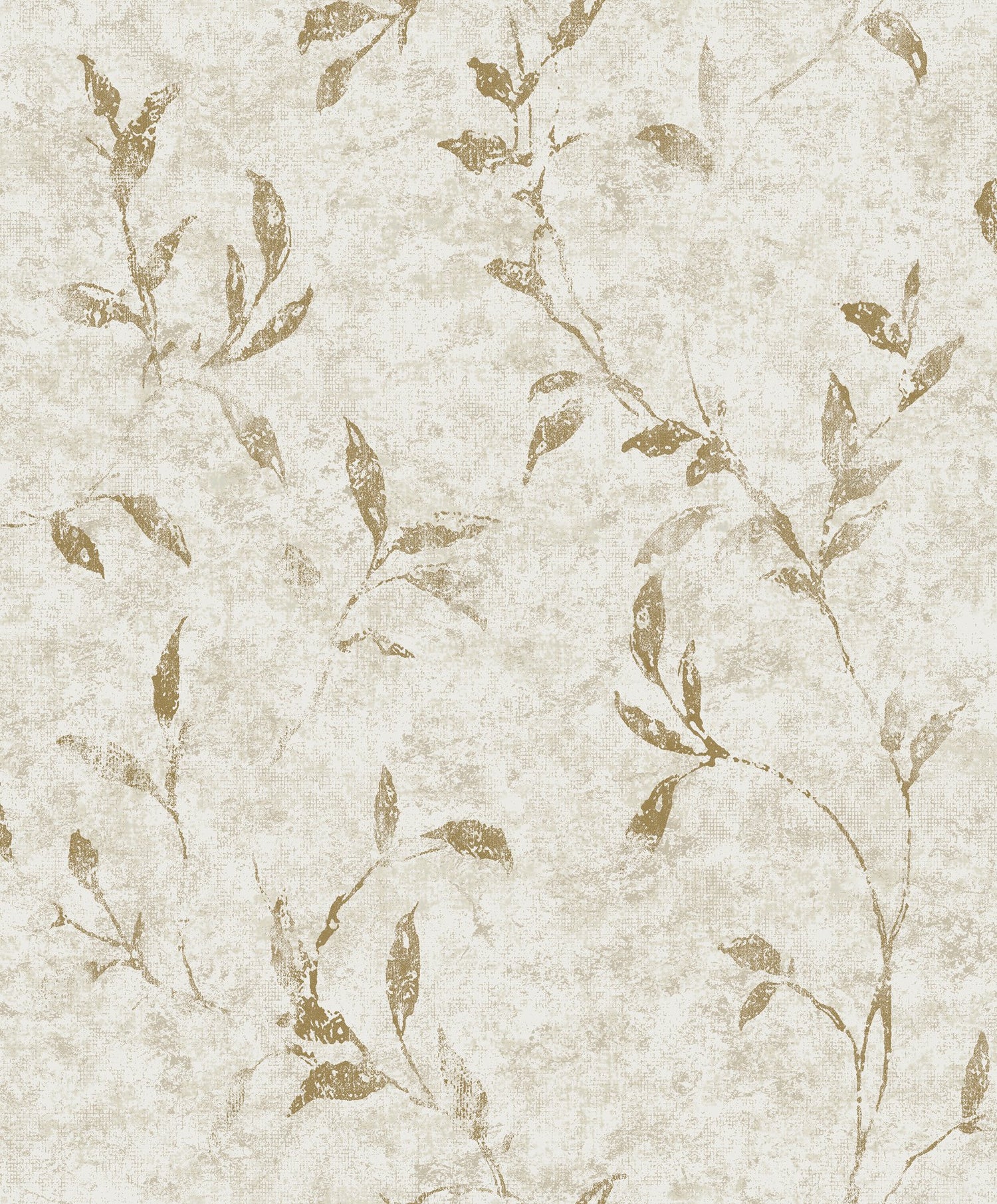 Leaf Impression wallpaper in rose gold color - pattern number 11501 - by Galerie in the Elegance collection