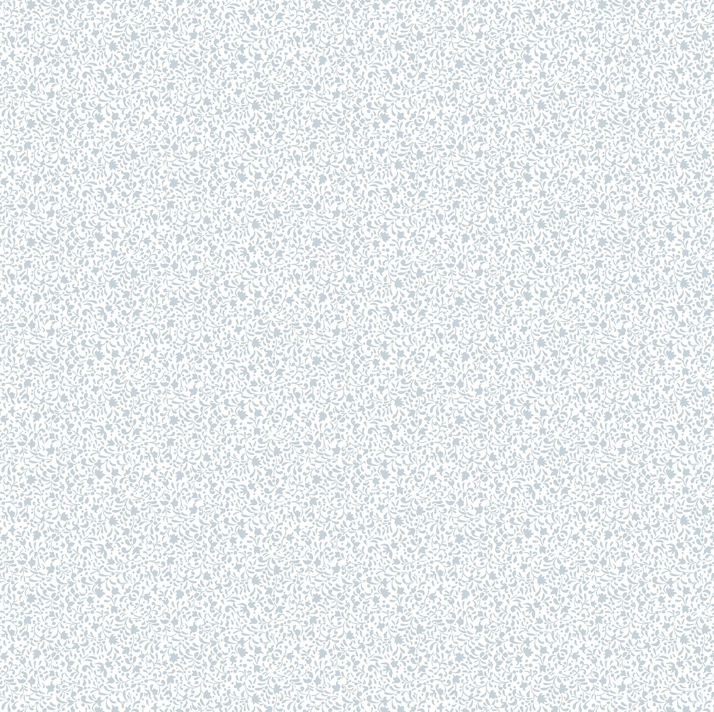 Floral wallpaper in blue color - pattern number 12371 - by Galerie in the Little Explorers 2 collection