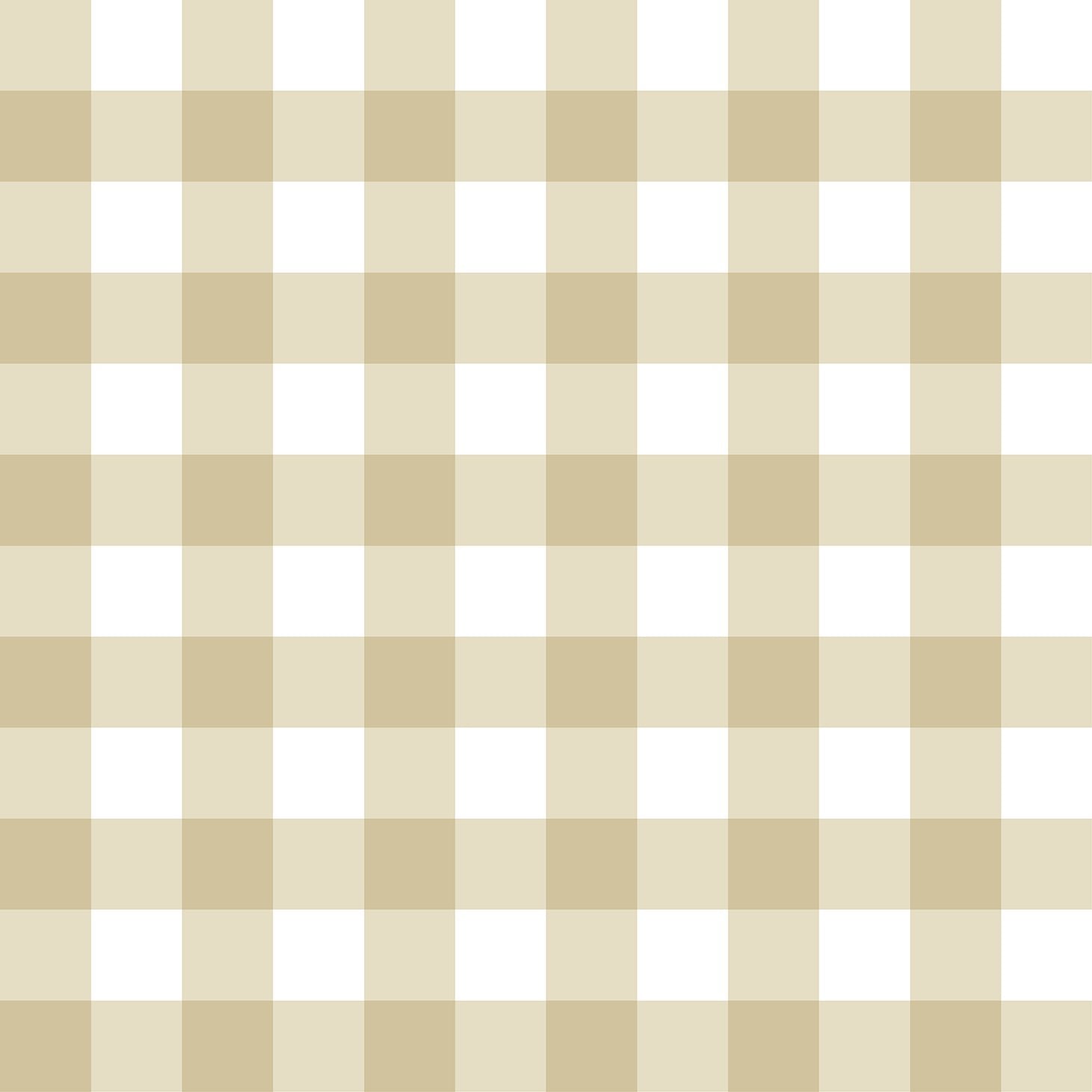 Check Plaid wallpaper in beige color - pattern number 12377 - by Galerie in the Little Explorers 2 collection