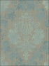 Gainsborough fabric in celeste and slate color - pattern number CB74002 - by Carl Robinson in the Carl Robinson 7 Monte Carlo collection