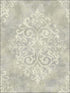 Galena With Swarovski Elements fabric in tin color - pattern number CB74100 - by Carl Robinson in the Carl Robinson 7 Monte Carlo collection