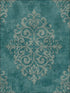 Galena With Swarovski Elements fabric in peacock color - pattern number CB74102 - by Carl Robinson in the Carl Robinson 7 Monte Carlo collection