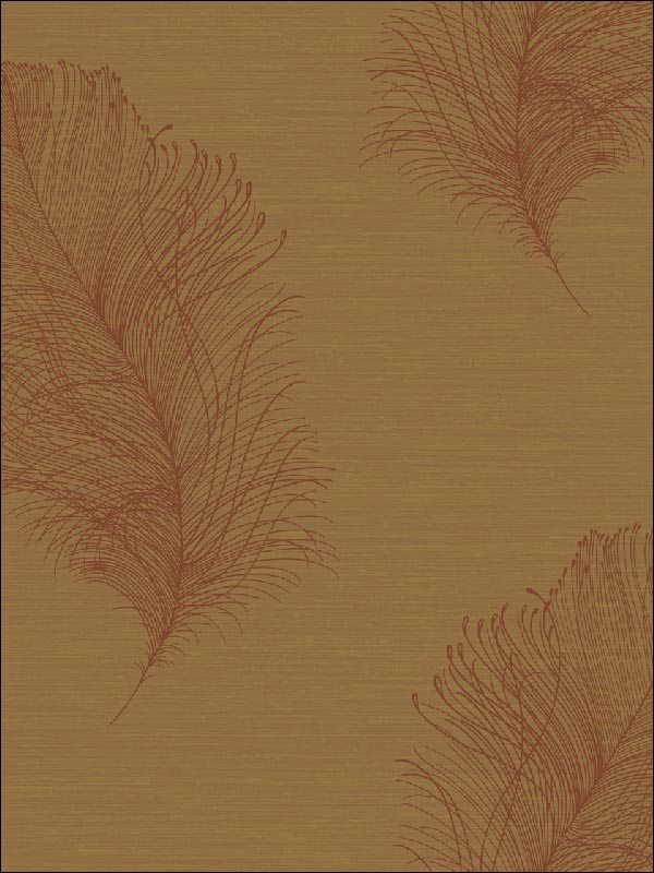 Galloway With Swarovski Elements wallpaper in rust and crimson color - pattern number CB74207 - by Carl Robinson in the Carl Robinson 7 Monte Carlo collection