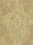 Gillingham fabric in toffee color - pattern number CB74601 - by Carl Robinson in the Carl Robinson 7 Monte Carlo collection