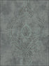 Gillingham fabric in charcoal and dusty blue color - pattern number CB74602 - by Carl Robinson in the Carl Robinson 7 Monte Carlo collection
