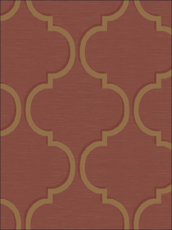 Goddard wallpaper in crimson color - pattern number CB75207 - by Carl Robinson in the Carl Robinson 7 Monte Carlo collection