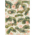 Lily Lotus Wallpaper in orange & olive color - pattern number 126/9032.CS.0 - by Cole and Son in the Shinrin Yoku collection