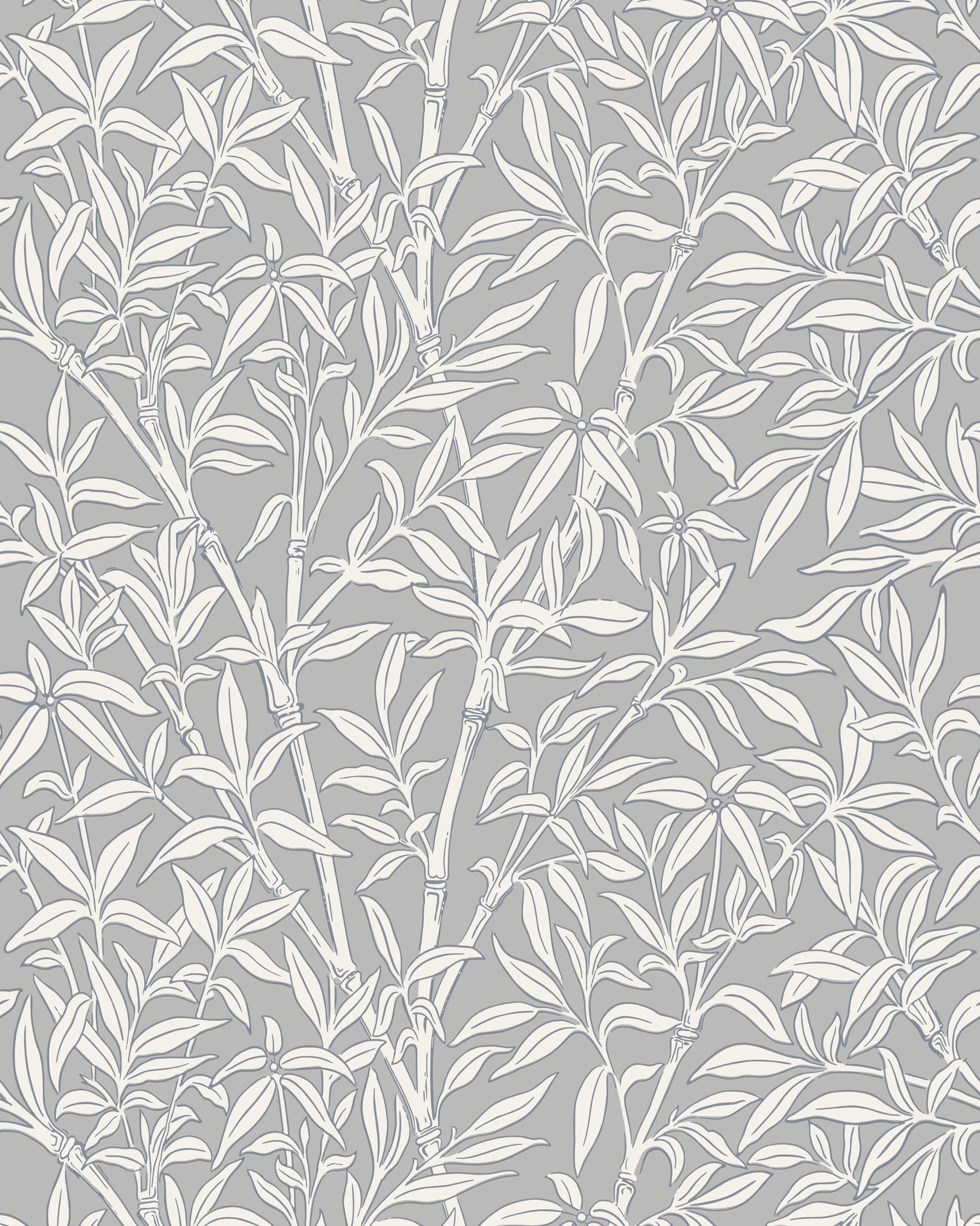 Bamboo Forest Wallpaper in morning frost color - pattern number 127/1006.CS.0 - by Cole and Son in the Classics Vol I collection