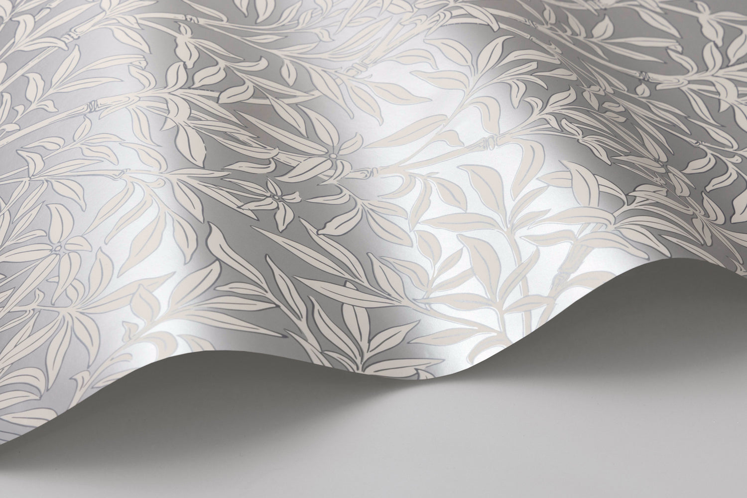 Bamboo Forest Wallpaper in morning frost color - pattern number 127/1006.CS.0 - by Cole and Son in the Classics Vol I collection