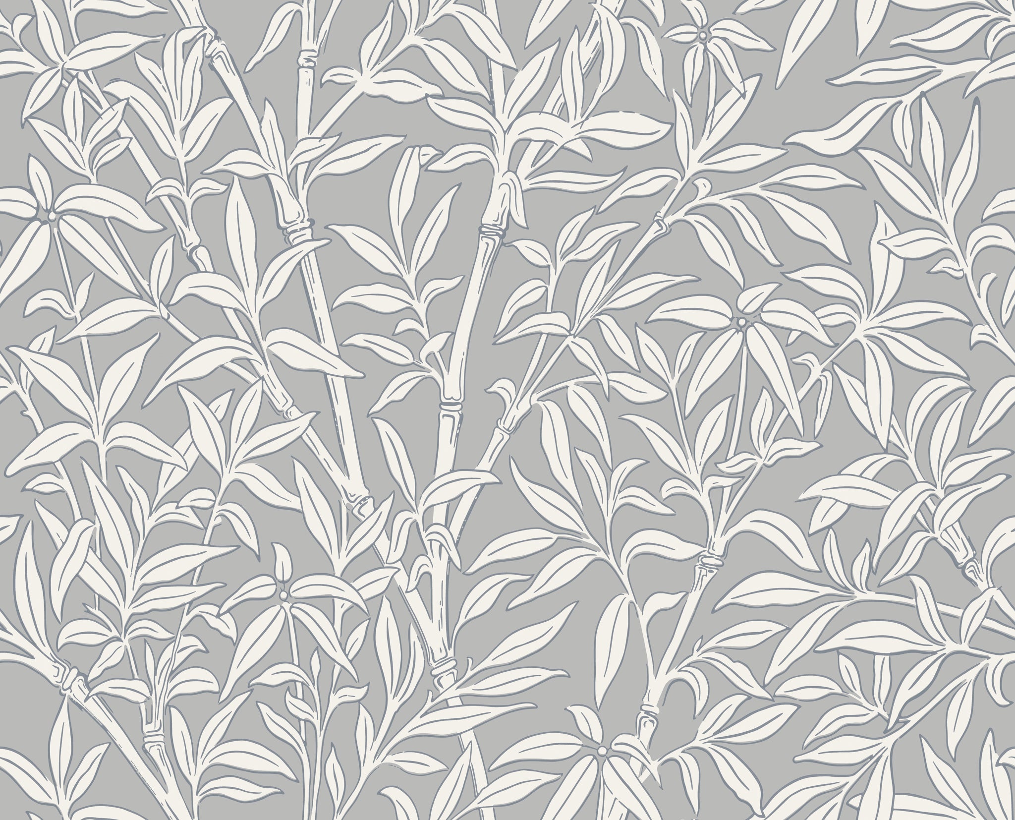 Bamboo Forest Wallpaper in morning frost color - pattern number 127/1006.CS.0 - by Cole and Son in the Classics Vol I collection