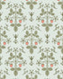 Strawberry Wallpaper in duck egg color - pattern number 127/2012.CS.0 - by Cole and Son in the Classics Vol I collection