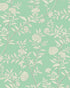 Roseberry Wallpaper in jade color - pattern number 127/3016.CS.0 - by Cole and Son in the Classics Vol I collection