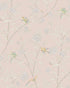 Roseberry with Birds Wallpaper in pink color - pattern number 127/4020.CS.0 - by Cole and Son in the Classics Vol I collection