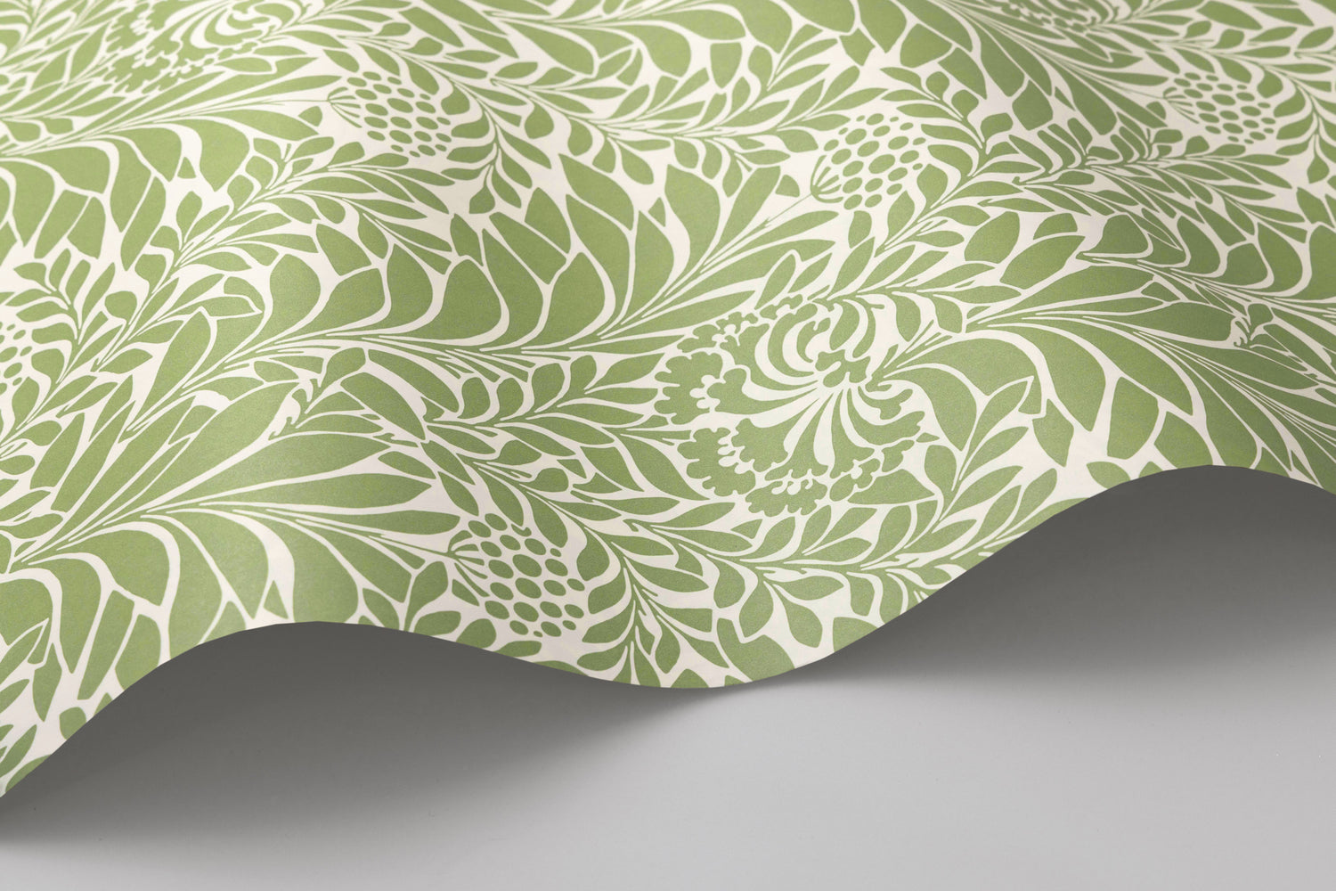Honeysuckle Wallpaper in spring green color - pattern number 127/5024.CS.0 - by Cole and Son in the Classics Vol I collection
