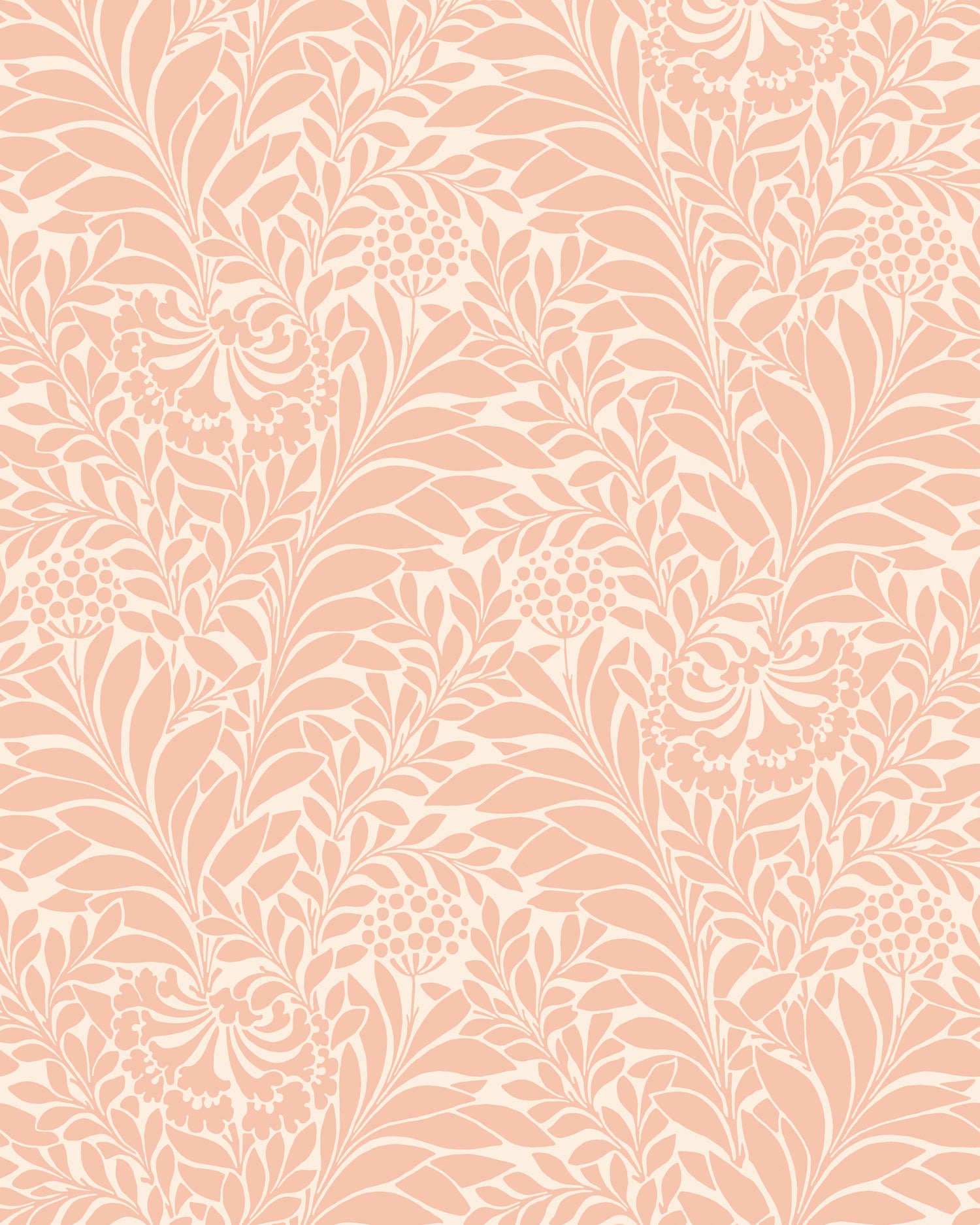 Honeysuckle Wallpaper in blush color - pattern number 127/5027.CS.0 - by Cole and Son in the Classics Vol I collection