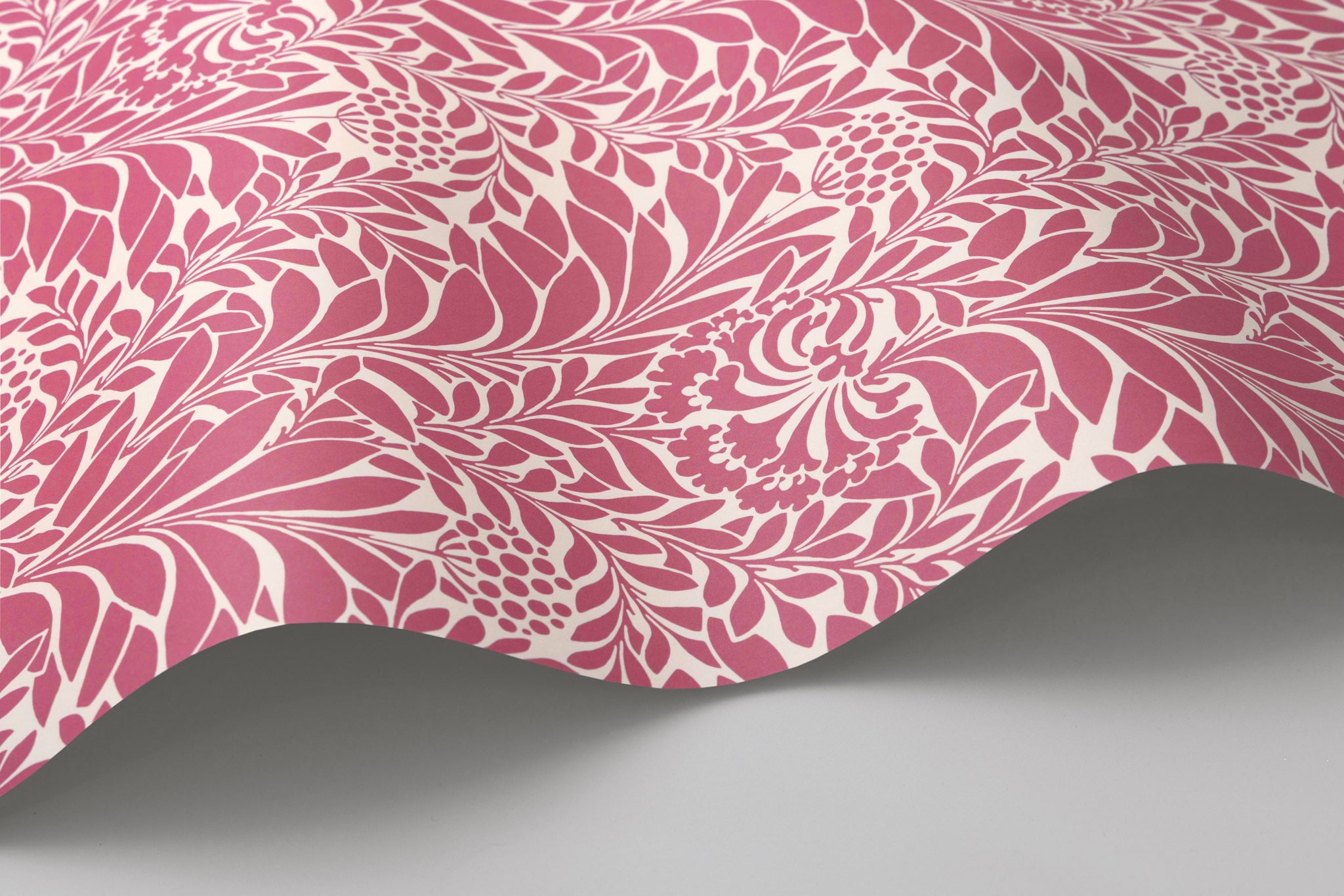 Honeysuckle Wallpaper in raspberry color - pattern number 127/5028.CS.0 - by Cole and Son in the Classics Vol I collection