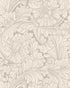 Acanthus Wallpaper in cream/pebble color - pattern number 127/6029.CS.0 - by Cole and Son in the Classics Vol I collection
