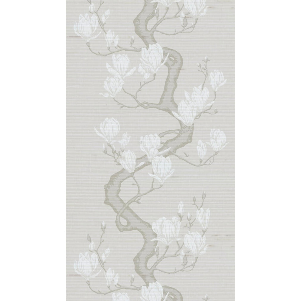 Magnolia Tree Wallpaper in raw slub color - pattern number 128/1007S.CS.0 - by Cole and Son in the Classics Vol II collection