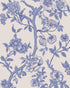 Paradise Tree Wallpaper in blue color - pattern number 128/2010.CS.0 - by Cole and Son in the Classics Vol II collection