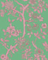 Paradise Tree Wallpaper in emerald color - pattern number 128/2012.CS.0 - by Cole and Son in the Classics Vol II collection
