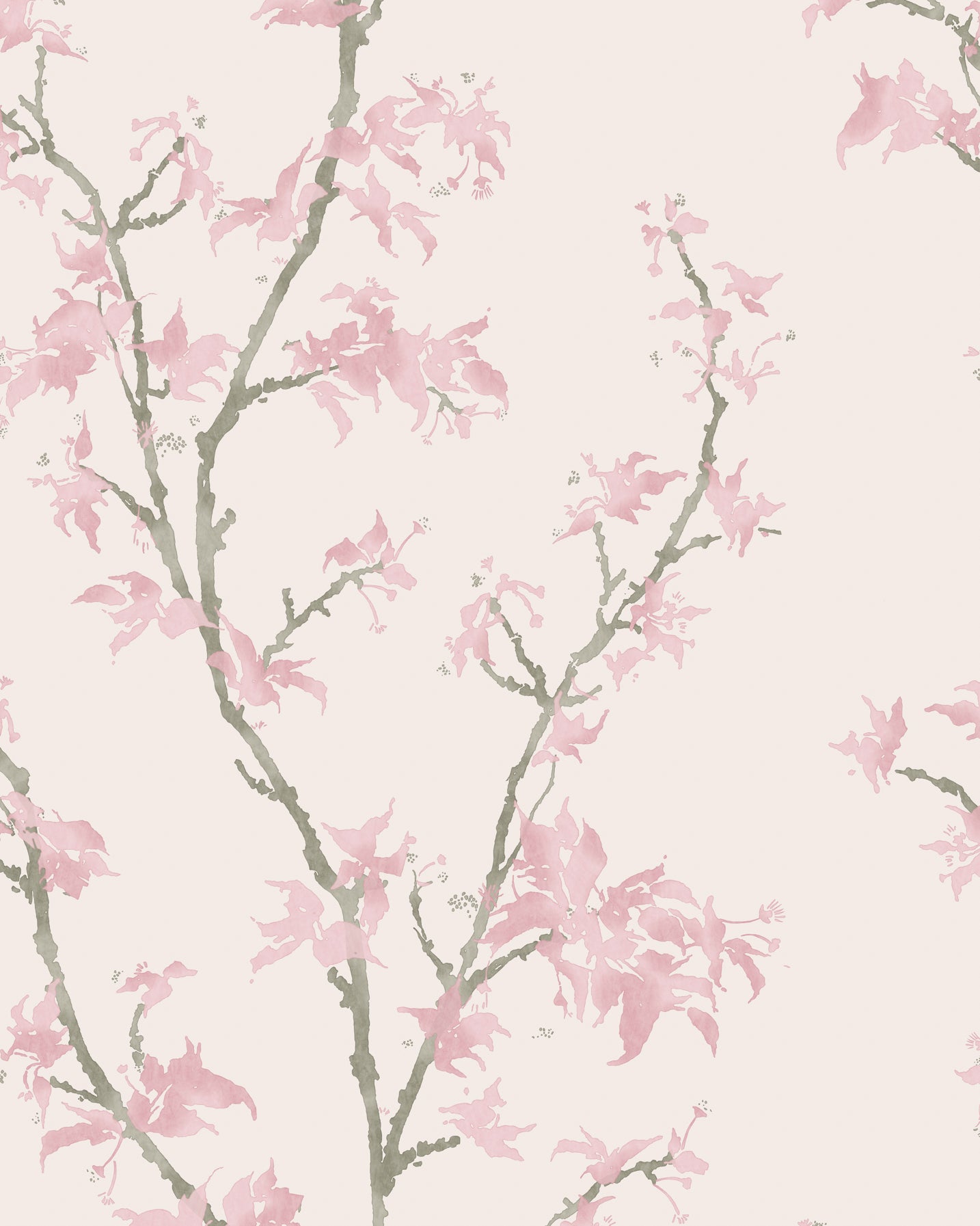 Chinese Branch Wallpaper in pink color - pattern number 128/3015.CS.0 - by Cole and Son in the Classics Vol II collection