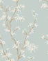 Chinese Branch Wallpaper in duck egg color - pattern number 128/3016.CS.0 - by Cole and Son in the Classics Vol II collection
