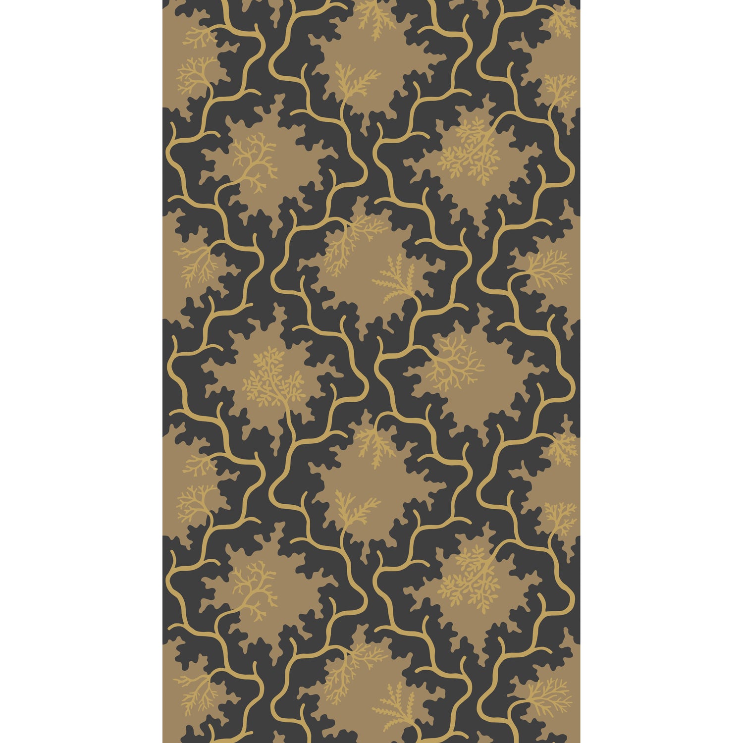 Moss Trellis Wallpaper in black color - pattern number 128/4018.CS.0 - by Cole and Son in the Classics Vol II collection