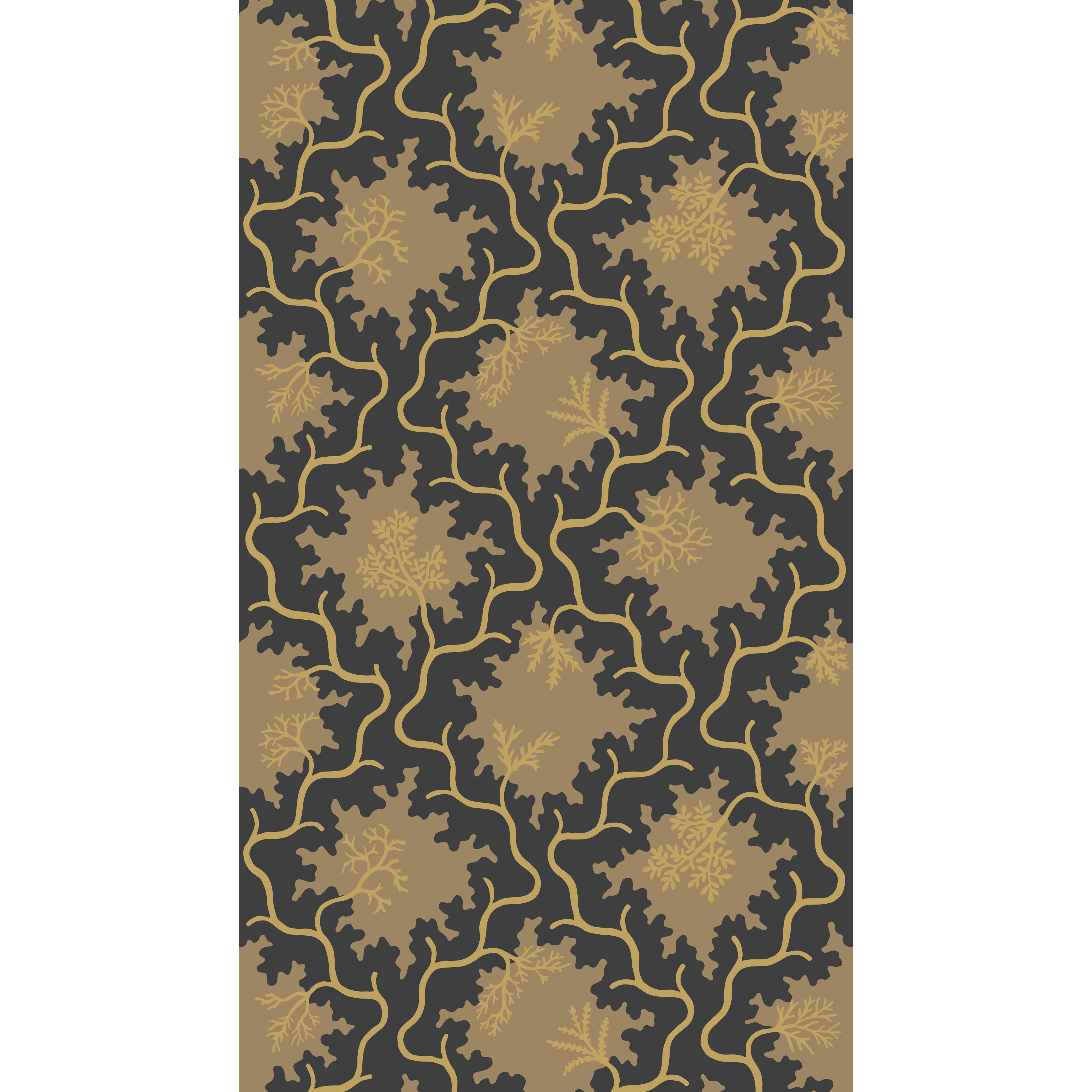 Moss Trellis Wallpaper in black color - pattern number 128/4018.CS.0 - by Cole and Son in the Classics Vol II collection