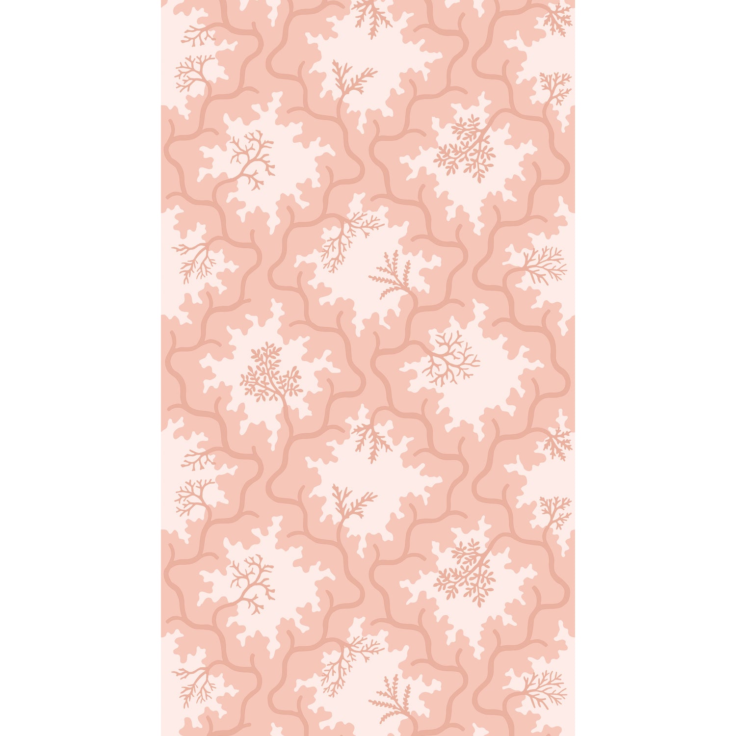 Moss Trellis Wallpaper in soft coral color - pattern number 128/4020.CS.0 - by Cole and Son in the Classics Vol II collection