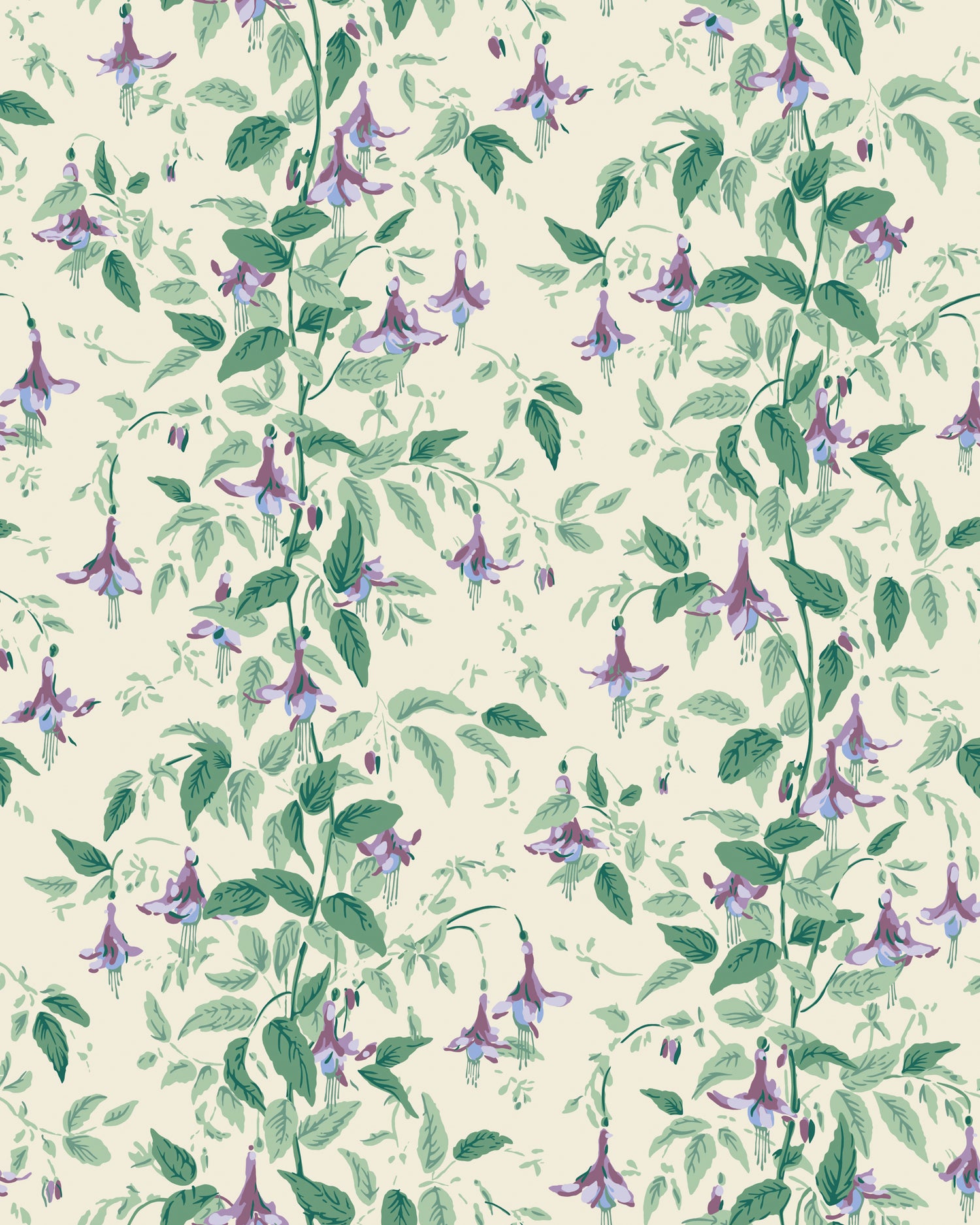 Fuschia Wallpaper in mauve color - pattern number 128/6030.CS.0 - by Cole and Son in the Classics Vol II collection