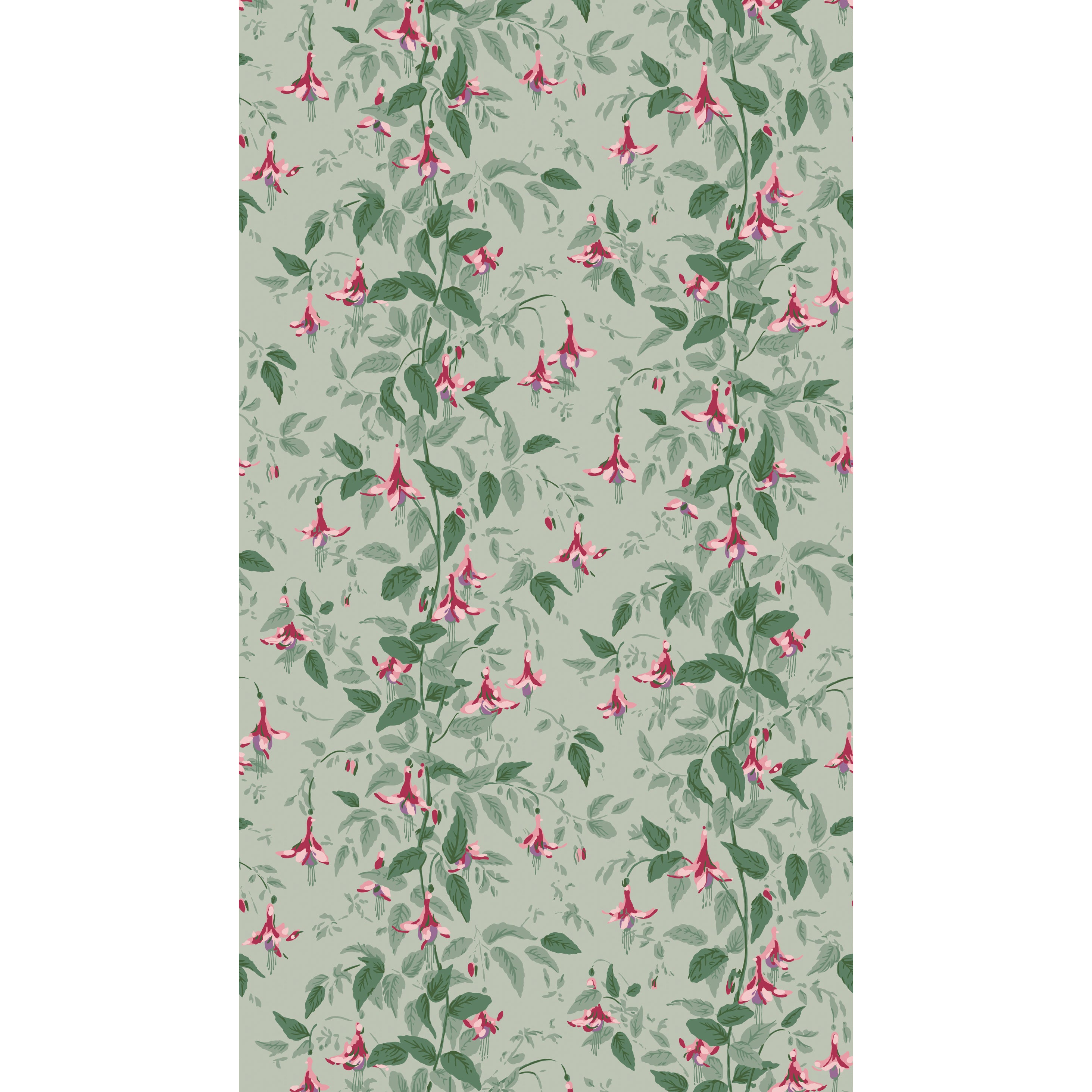 Fuschia Wallpaper in dusty rose color - pattern number 128/6031.CS.0 - by Cole and Son in the Classics Vol II collection