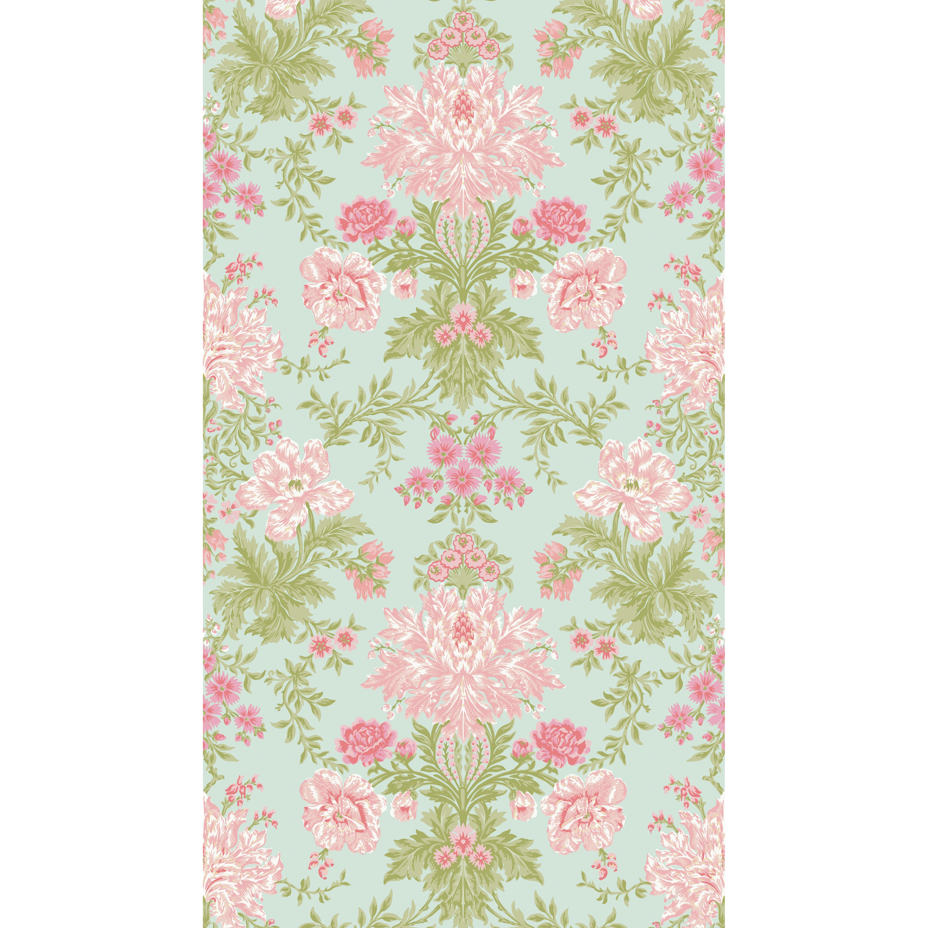Poppies Wallpaper in soft pink color - pattern number 128/7034.CS.0 - by Cole and Son in the Classics Vol II collection