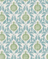 Apple of Grenada Wallpaper in blue & green color - pattern number 130285 - by Graham and Brown in the 2025 Exclusives collection