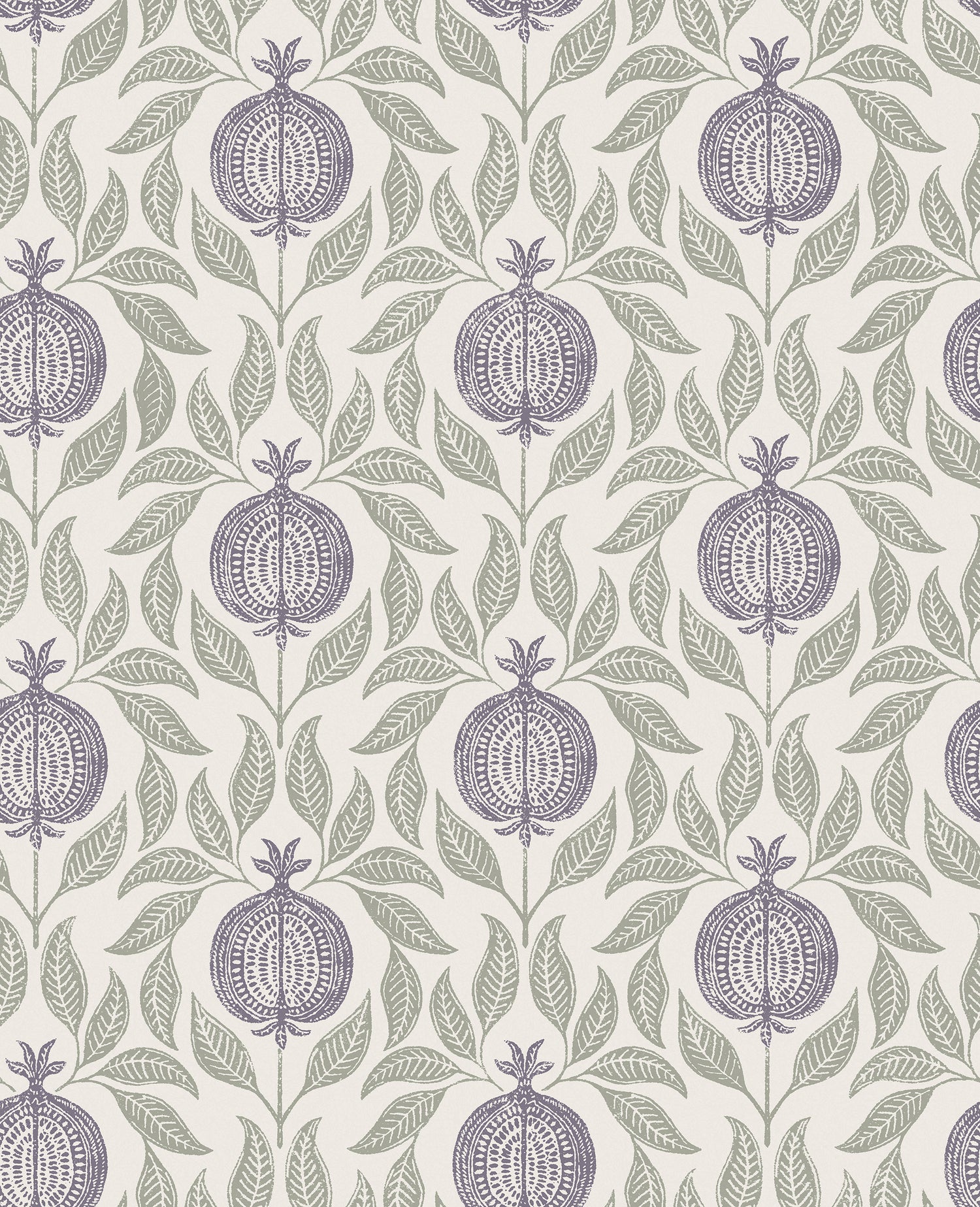 Apple of Grenada Wallpaper in mauve &amp; sage color - pattern number 130288 - by Graham and Brown in the 2025 Exclusives collection