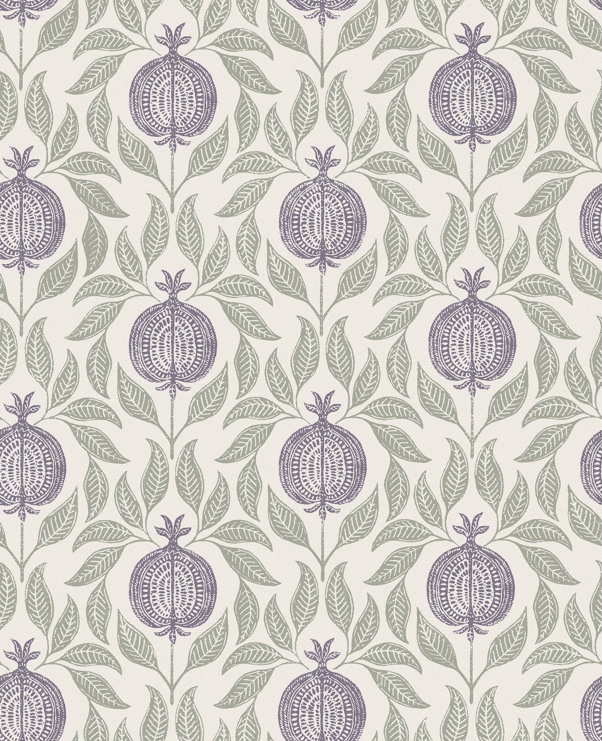 Apple of Grenada Wallpaper in mauve &amp; sage color - pattern number 130288 - by Graham and Brown in the 2025 Exclusives collection